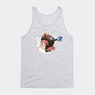 Vespa Girl V2 Tank Top